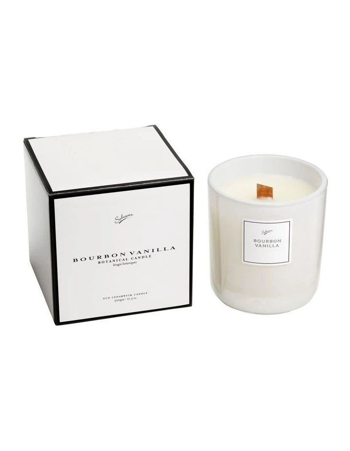 Sohum Eco Cedarwick Candle Bourbon Vanilla 1 Sohum Eco Cedarwick Candle Bourbon Vanilla
