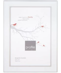 Profile Eternal Metal Photo Frame White