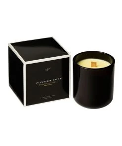 Sohum Grandiflora Powder Rose Cedarwick Candle
