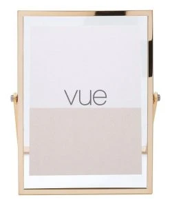 Vue Abbie 10x15cm Glass Photo Frame Gold