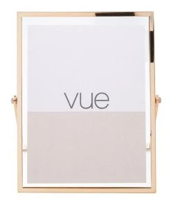 Vue Abbie 13x18cm Glass Photo Frame Gold