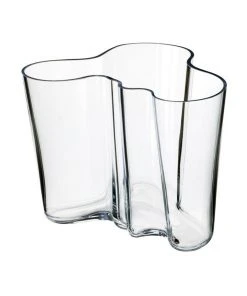 IITTALA Alvar Aalto 12cm Glass Vase Clear