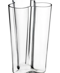 IITTALA Alvar Aalto 25.1cm Glass Vase Clear