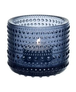 IITTALA Kastehelmi 6.5cm Votive Dark Blue