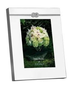 Wedgwood Vera Wang 5x7" infinity Photo Frame White
