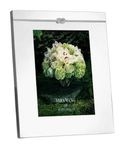 Wedgwood Vera Wang 8x10" infinity Photo Frame White