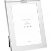 Wedgwood Vera Wang 4x6" infinity Baby Photo Frame Silver