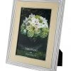 Wedgwood Vera Wang With Love 5x7" Photo Frame Silver/Cream