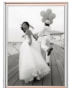 Kate spade new york Rosy Glow 5''x7'' Photo Frame Silver/Rose Gold