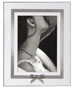 Kate spade new york Grace Avenue 5x7" Photo Frame Silver