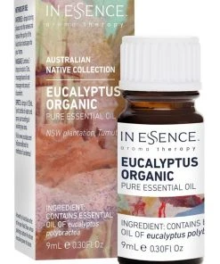 In Essence Australian Native Eucalyptus Organic Pure Essential Oil 9ml