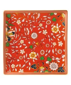 Wedgwood Wonderlust 14.5cm Jewel Tray Red