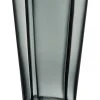 IITTALA Alvar Aalto 22cm Glass Vase Grey