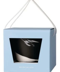 Wedgwood Burlington Pots 7inch Pot White/Black -The Shine Nook Sales Store 561677770 3 720x928