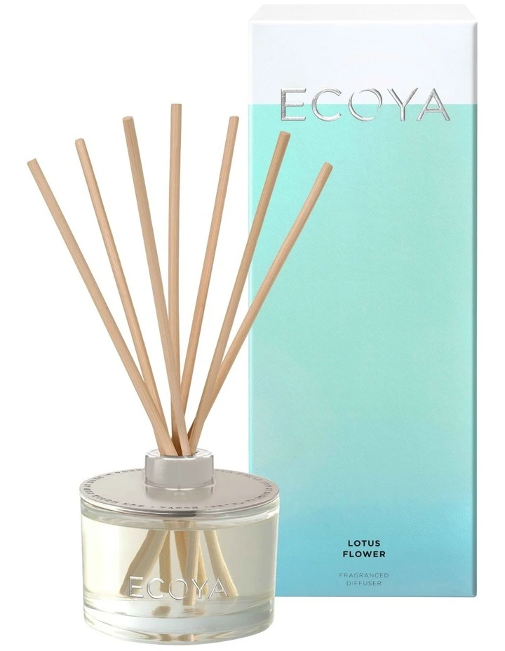 ECOYA Lotus Flower Reed Diffuser 1 ECOYA Lotus Flower Reed Diffuser