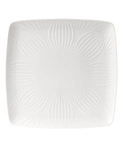 Wedgwood White Folia 30cm Square Tray White
