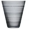 IITTALA Kastehelmi 15cm Glass Vase Grey