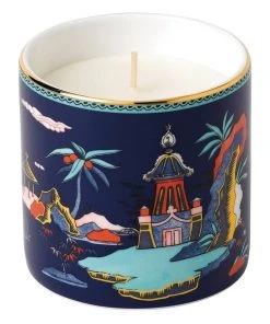 Wedgwood Wonderlust Blue Pagoda Scented Candle