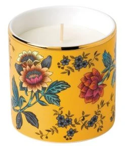 Wedgwood Wonderlust Yellow Tonquin Scented Candle