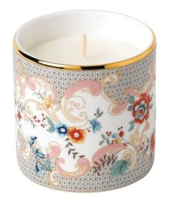 Wedgwood Wonderlust Rococo Flowers Candle