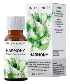 In Essence Lifestyle Harmony Pure Essential Oil Blend 8ml
