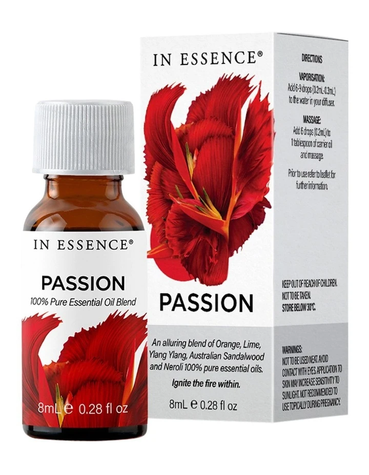 In Essence Lifestyle Passion Pure Essential Oil Blend 8ml 1 In Essence Lifestyle Passion Pure Essential Oil Blend 8ml