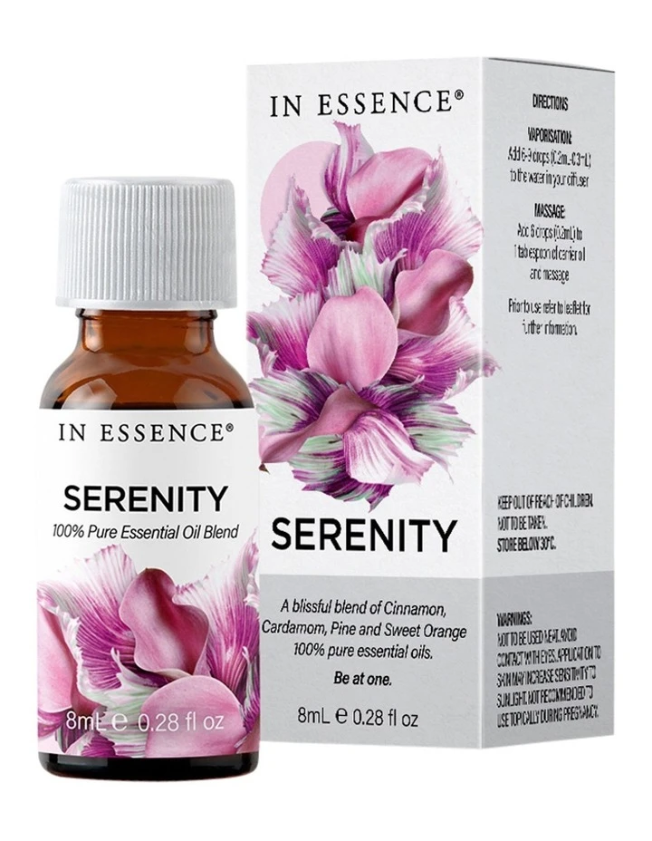 In Essence Lifestyle Serenity Pure Essential Oil Blend 8ml 1 In Essence Lifestyle Serenity Pure Essential Oil Blend 8ml