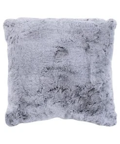 Heritage Oslo Faux Fur Cushion Grey