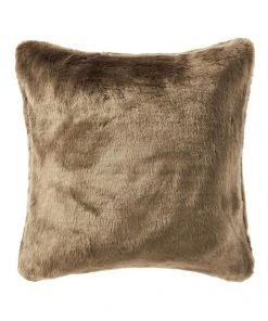 Linen House Selma Square Cushion Khaki