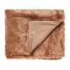 Linen House Selma Throw Burnt Orange