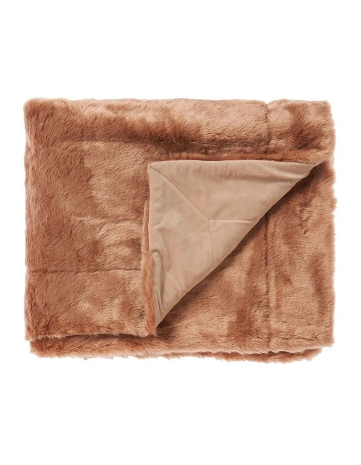 Linen House Selma Throw Burnt Orange 1 Linen House Selma Throw Burnt Orange