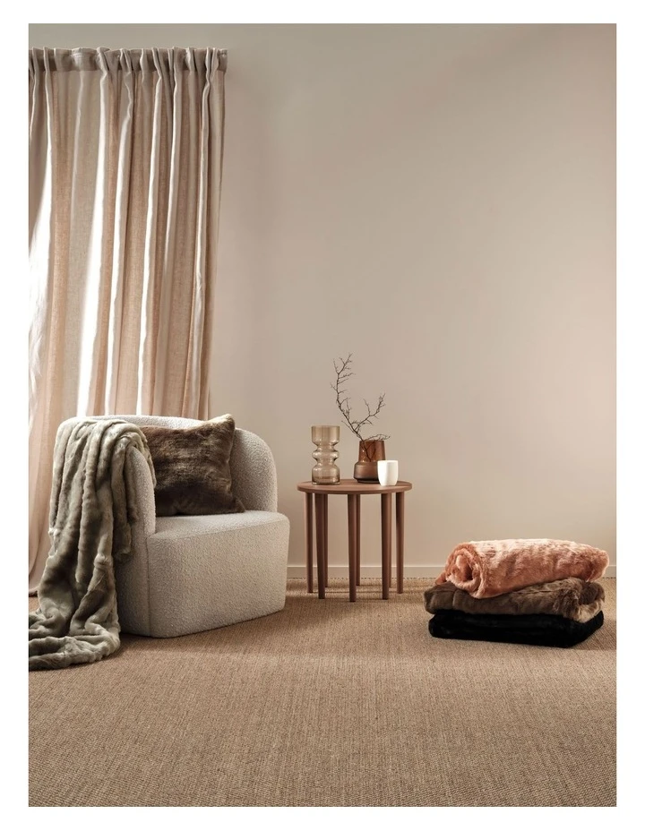 Linen House Selma Throw Burnt Orange 2 Linen House Selma Throw Burnt Orange - Image 2