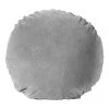 Aura Home Luxury Velvet 45cm Round Cushion in Pebble