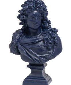 Cire Trudon Louis Xiv Bust Blue Candle