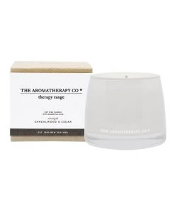 The Aromatherapy Company Therapy Strength Sandalwood & Cedar Candle