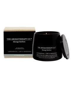 The Aromatherapy Company Therapy Kitchen Lemongrass Lime & Bergamot Candle