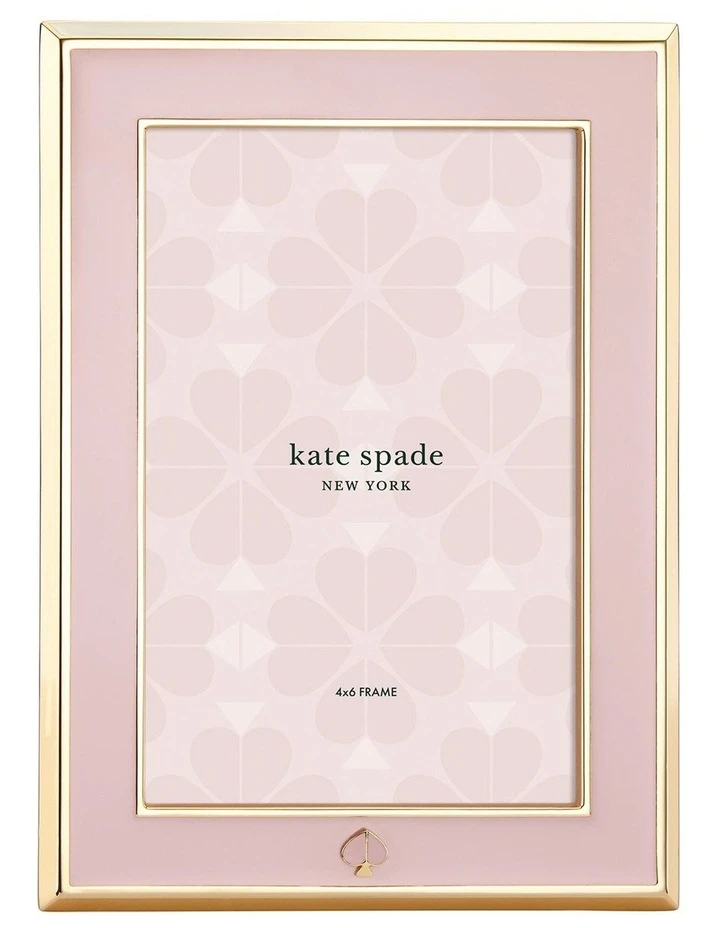 Kate spade new york Spade Street Blush Frame 4x6in 1 Kate spade new york Spade Street Blush Frame 4x6in