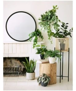 Vue Black Mirror Round 70cm -The Shine Nook Sales Store 700075990 3 720x928