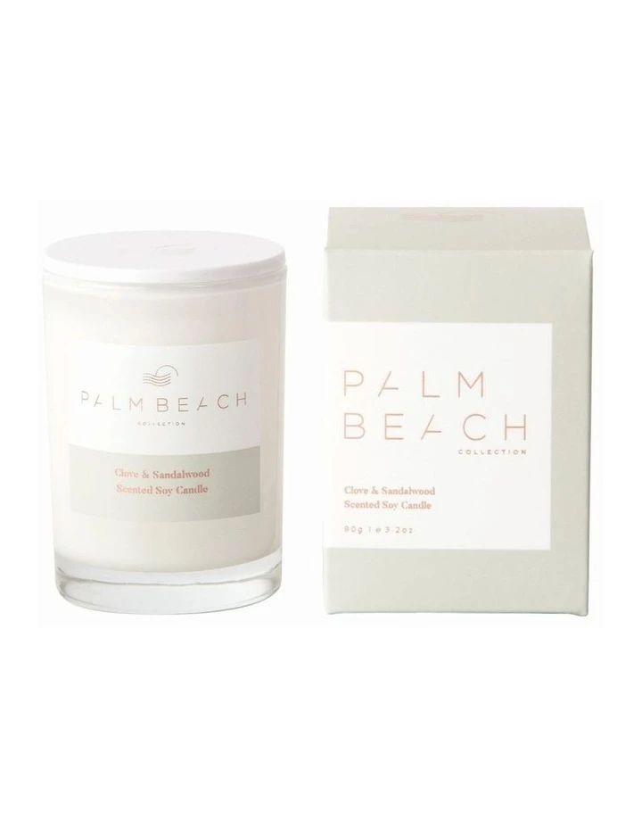 Palm Beach Collection Clove & Sandalwood 90g Scented Soy Candle 1 Palm Beach Collection Clove & Sandalwood 90g Scented Soy Candle