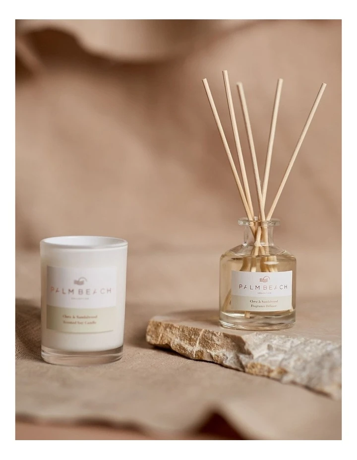 Palm Beach Collection Clove & Sandalwood 90g Scented Soy Candle 3 Palm Beach Collection Clove & Sandalwood 90g Scented Soy Candle - Image 3