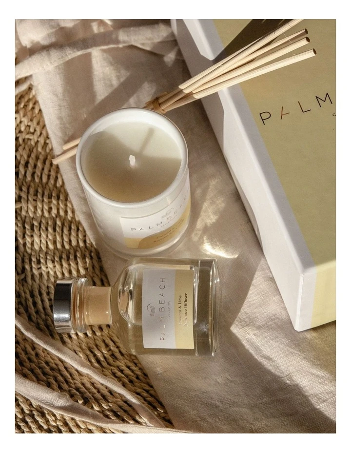 Palm Beach Collection Coconut & Lime 50ml Mini Fragrance Diffuser 2 Palm Beach Collection Coconut & Lime 50ml Mini Fragrance Diffuser - Image 2