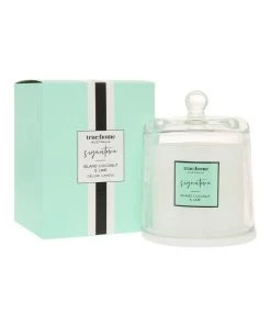 True Home Signature Island Coconut & Lime Candle With Cloche