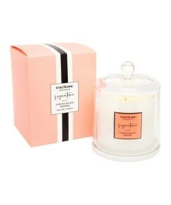True Home Signature Tuscan Blood Orange Candle With Cloche