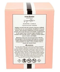 True Home Signature Tuscan Blood Orange Candle With Cloche -The Shine Nook Sales Store 707928940 3 1 720x928