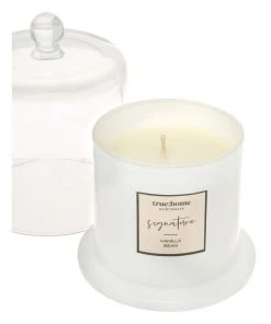 True Home Signature Vanilla Bean Candle With Cloche 6 True Home Signature Vanilla Bean Candle With Cloche -The Shine Nook Sales Store 707929120 3 720x928