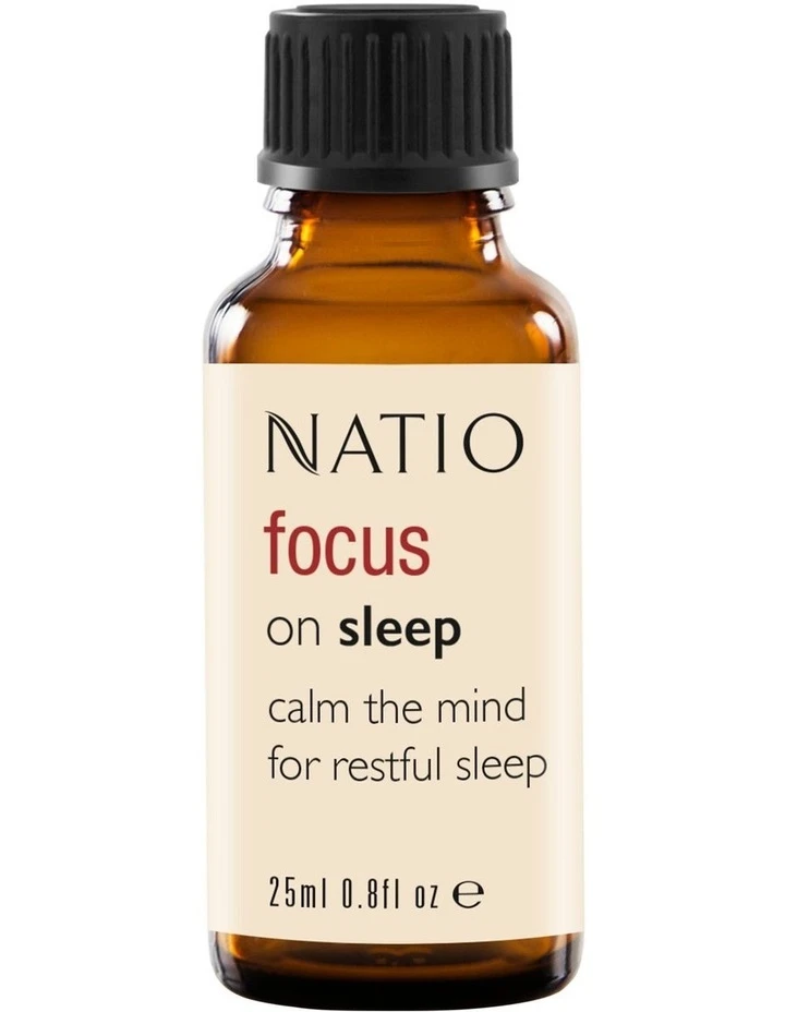 Natio Focus On Sleep Pure Essential Oil Blend 1 Natio Focus On Sleep Pure Essential Oil Blend