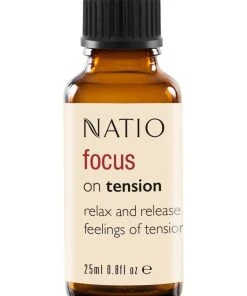 Natio Focus On Tension Pure Essential Oil Blend