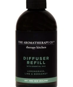 The Aromatherapy Company Therapy Kitchen Lemongrass Lime & Bergamot Diffuser Refill