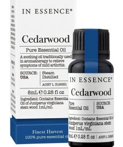In Essence Cedarwood Pure Essential Oil 8ml