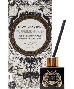 MOR Snow Gardenia Petite Reed Diffuser